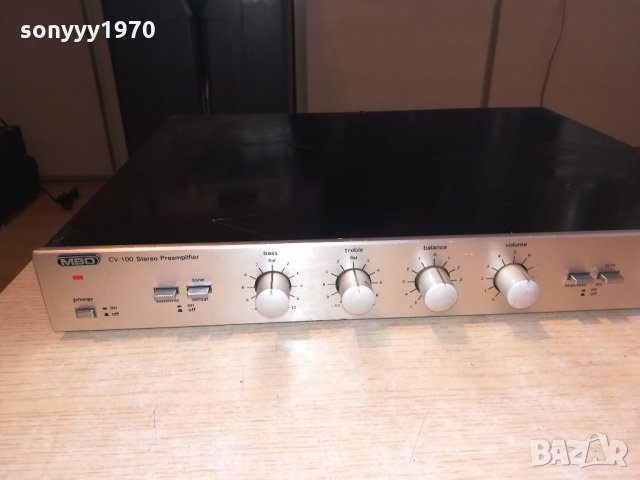 mbo cv-100 stereo preamplifier-made in korea-внос швеицария, снимка 5 - Ресийвъри, усилватели, смесителни пултове - 21575548