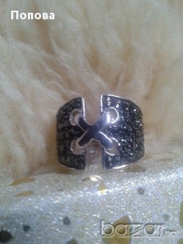  Уникален сребърен пръстен, снимка 2 - Пръстени - 15955546