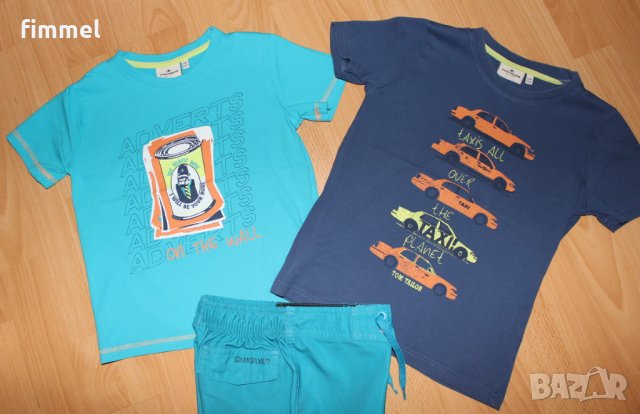Quiksilver + 2 Tom Tailor тениски, 6-7 год , снимка 6 - Детски тениски и потници - 22414553