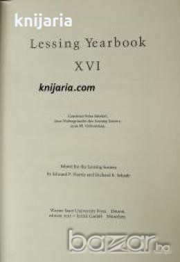 Lessing Yearbook XVI 1984 
