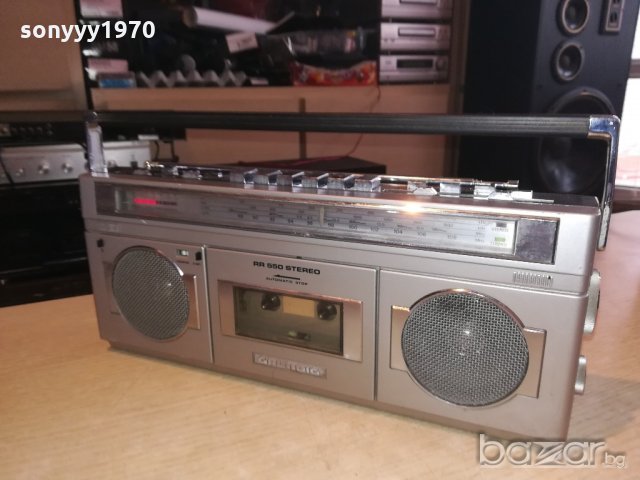 grundig rr-550 stereo-ретро колекция-внос швеицария, снимка 10 - Ресийвъри, усилватели, смесителни пултове - 20763727