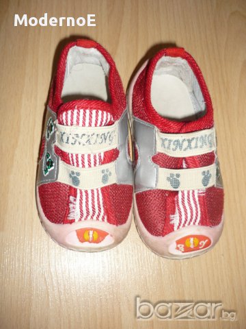Платнени пролетни обувки, снимка 3 - Детски маратонки - 14015972