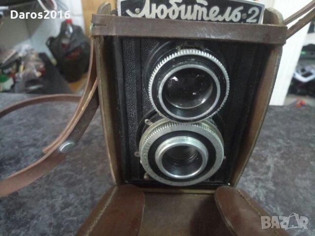 Стар руски фотоапарат Любитель 2, снимка 3 - Антикварни и старинни предмети - 21533436