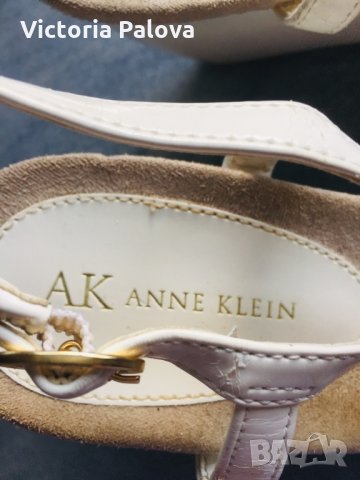 Нежни красиви сандали  ANNE KLEIN, снимка 2 - Сандали - 25000248