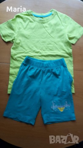 тениски, къси панталони, р. 116, под 2 лв., снимка 4 - Детски комплекти - 25659391