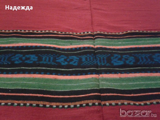 Ръчно тъкан килим от вълна, снимка 2 - Килими - 16312991