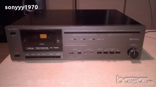 metz mecasound cx4982 high fidelity deck-внос швеицария