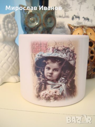 ** Винтидж момиченце ** - керамика , снимка 1