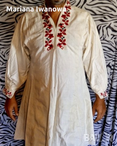 Автентична  северняшка мъжка риза, снимка 2 - Антикварни и старинни предмети - 22725046
