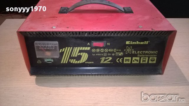 einhel-12voltts/15ampere-зарядно-внос швеицария, снимка 6 - Аксесоари и консумативи - 12584188