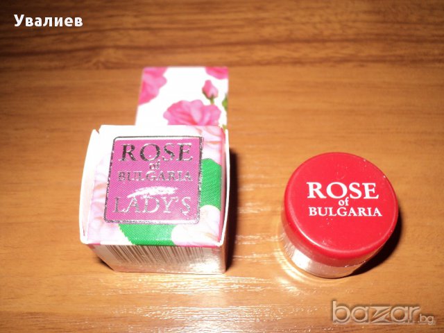 Гланц - балсам за устни - роза крем за ръце - о де парфюм роза, снимка 1 - Дамски парфюми - 12717543