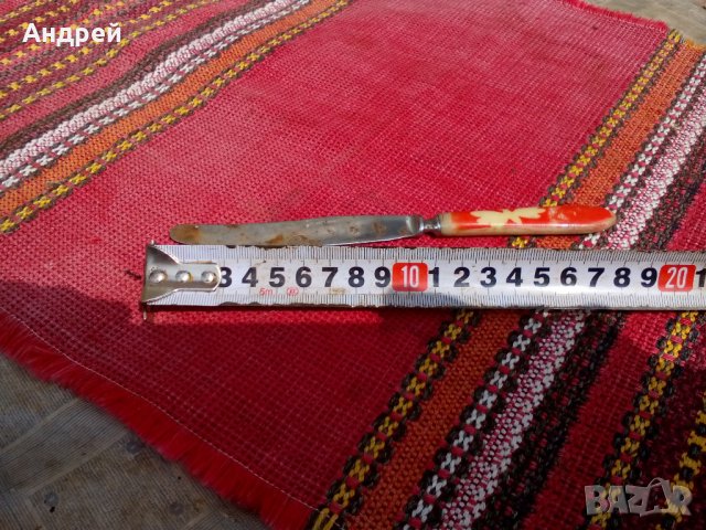 Стар нож #4, снимка 4 - Антикварни и старинни предмети - 22822581