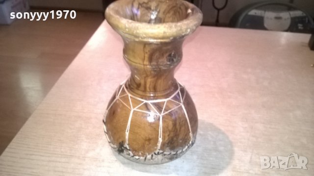 тарамбука-масивна-дърво/кожа-внос швеицария-18х13см, снимка 11 - Колекции - 24490986