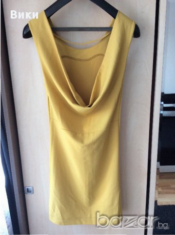 рокля цвят горчица , снимка 5 - Рокли - 15991865