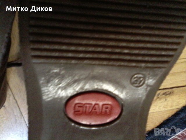 Зимни обувки-женски Стар №37естествена кожа с подплата, снимка 4 - Дамски боти - 23719462