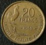 20 франка 1951, Франция, снимка 1 - Нумизматика и бонистика - 11719890