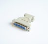 Букса преходна RS232 25pin(ж)/RS232 9pin(м), снимка 1 - Кабели и адаптери - 17442031