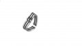 Сребърен пръстен извити ивици, снимка 1 - Пръстени - 19831925