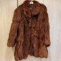 Продавам дамско кожено палто от лисица, снимка 1