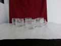 Руски стъклени чашки  халбички, снимка 3