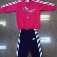 Детски розов комплект adidas 92см, снимка 16 - Комплекти за бебе - 22516026