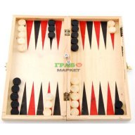 Комплект шах и табла в красива дървена кутия с размери - 25х25 см, снимка 2 - Други - 15752718