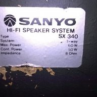 Sanyo sx-340 hi-fi 3 way/60w/8ohm 50/28/22см-внос швеицария, снимка 5 - Тонколони - 15511656