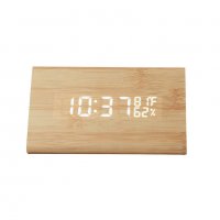 Настолен дървен лед часовник, снимка 7 - Други - 23810658