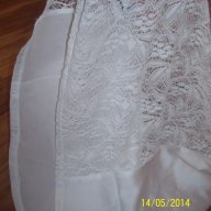 нова бяла лятна блузка с дантелен прозрачен гръб на sity life-размер-л-хл , снимка 10 - Тениски - 7407792