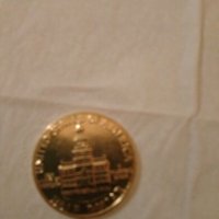 Колекционерска позлатена монета In God We Trust, снимка 2 - Нумизматика и бонистика - 20636065