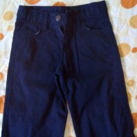 Сини панталонки до коляното 6-7 г, снимка 6 - Детски панталони и дънки - 24507415