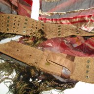 Невeроятен декориран колан за дънки"Маrk" by M J leather / естествена кожа , снимка 2 - Колани - 14567413