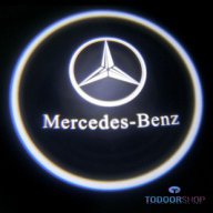 LED лого проектор за BMW , Mercedes , Audi , Opel , Volkswagen, снимка 5 - Аксесоари и консумативи - 9903548