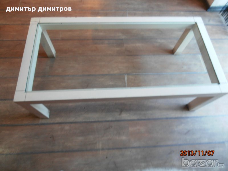 Холна маса бяла масив , снимка 1