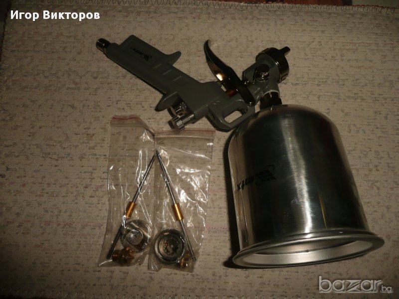 Пистолет за боядисване с 3 дюзи, снимка 1