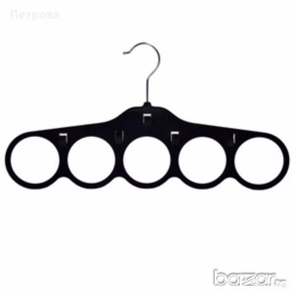 Закачалка за шалове с кадифено покритие, снимка 1