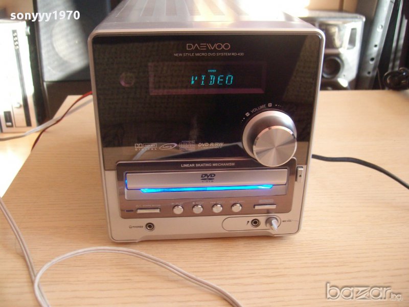 daewoo rd-430-cd-tuner-amplifier-aux-внос швеицария, снимка 1