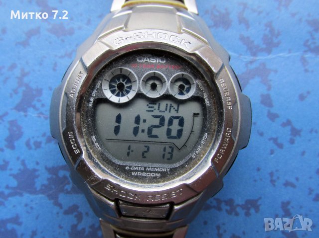 мъжки часовник Casio  G7100-1V G-Shock Classic , снимка 8 - Мъжки - 25100938