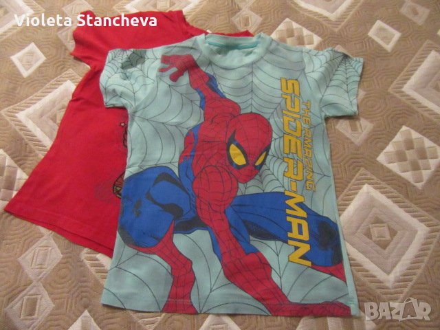 2 бр. ДЕТСКИ ТЕНИСКИ ЗА МОМЧЕ, снимка 2 - Детски тениски и потници - 25923038