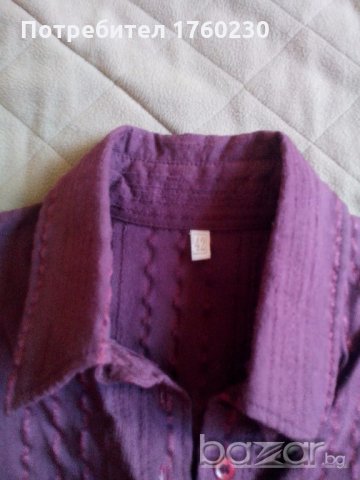 дамска риза в цвят бордо, снимка 5 - Ризи - 19063417