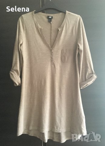 Кафява блуза Н&М