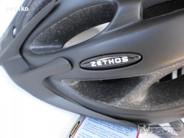 Продавам колела внос от Германия  каска за велосипед CRATONI ZETHOS HELMETS 58-62см черна, снимка 3 - Спортна екипировка - 11168969