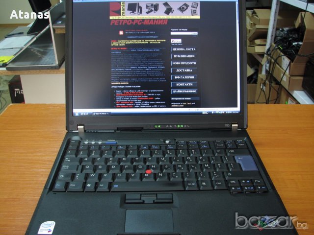 Работещ IBM Lenovo T60 На части!, снимка 1 - Части за лаптопи - 16945823