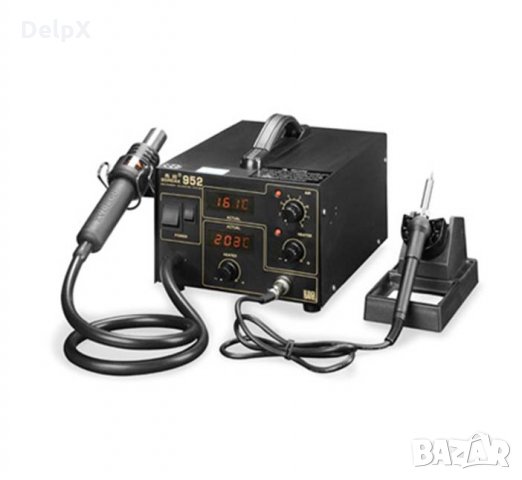 Поялна станция с горещ въздух 952ESD и регулатор 220V 270W