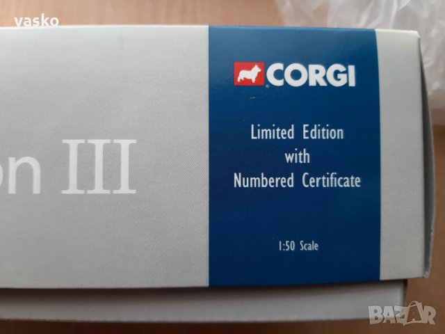 Корги 1:50-2500 БРОЙКИ,сертификат,перфектен, снимка 7 - Колекции - 23669716