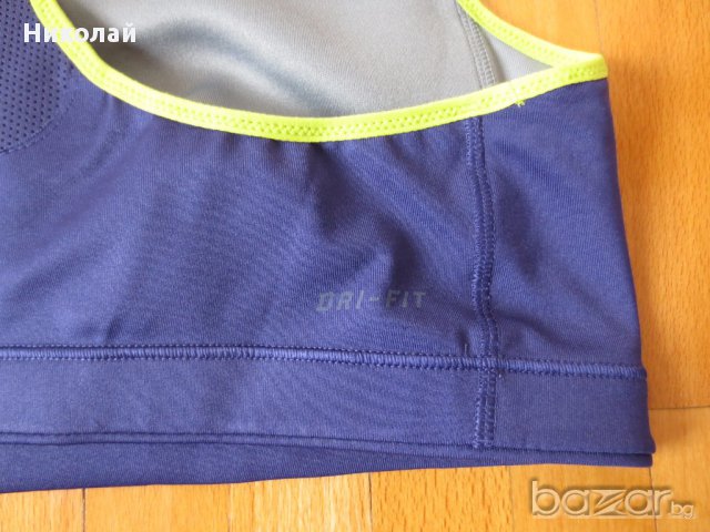 Nike shape bra wlarge swoosh , снимка 7 - Корсети, бюстиета, топове - 17538873