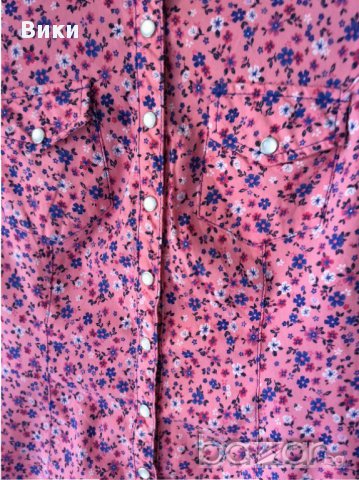 розова риза, снимка 2 - Ризи - 15991918