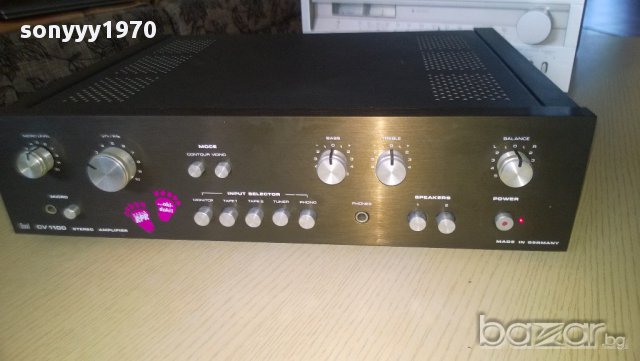 dual cv-1100 stereo amplifier-внос швеицария, снимка 4 - Ресийвъри, усилватели, смесителни пултове - 8577872