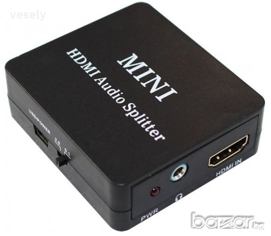 Mini HDMI Audio Splitter 