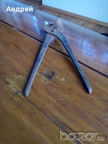 Старинни клещи, снимка 6 - Антикварни и старинни предмети - 19758924
